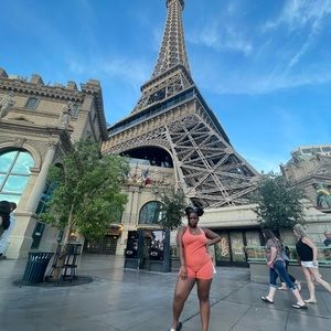 Halter ribbed romper playsuit jumpsuit